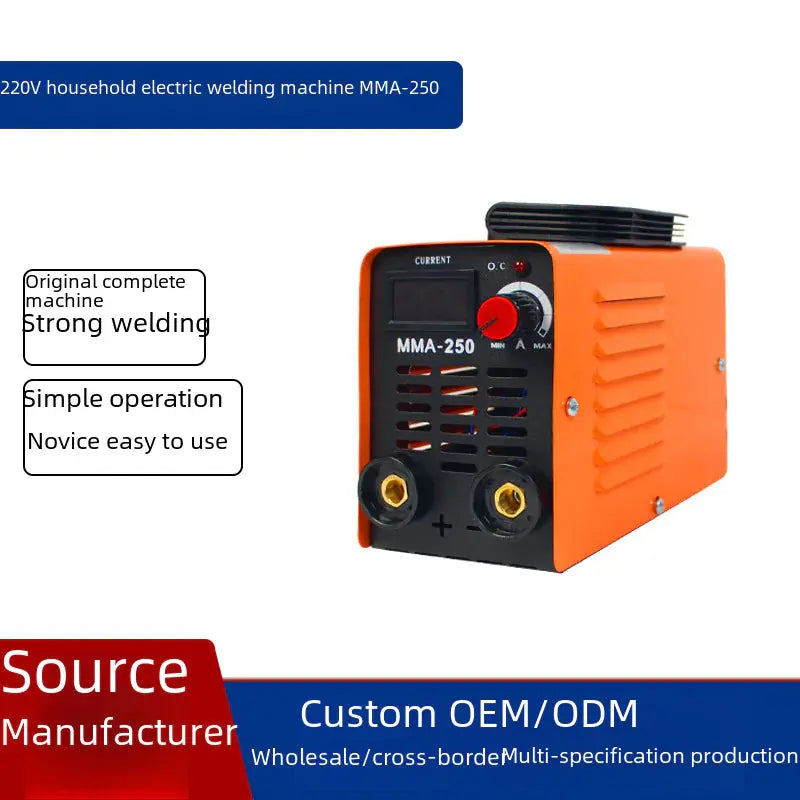 Saldatrice Inverter 250W Compatta per Uso Domestico e Hobbistico - Portatile LUMENA SHOP