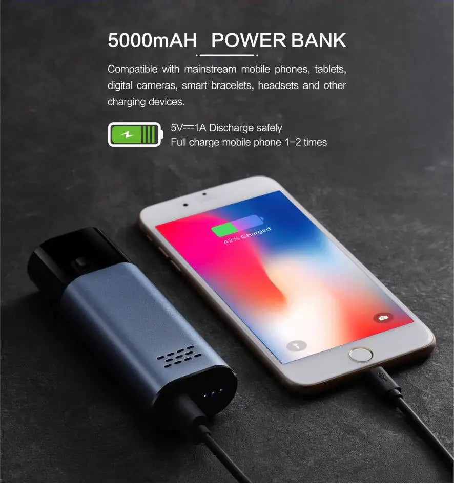 Aspirapolvere Portatile Wireless per Auto - Alta Potenza Ricaricabile USB LUMENA SHOP