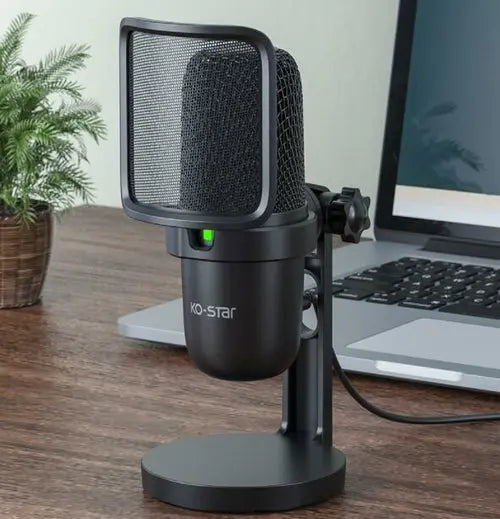 Microfono USB Professionale per Streaming, Gaming e Podcast - Qualità Studio LUMENA SHOP