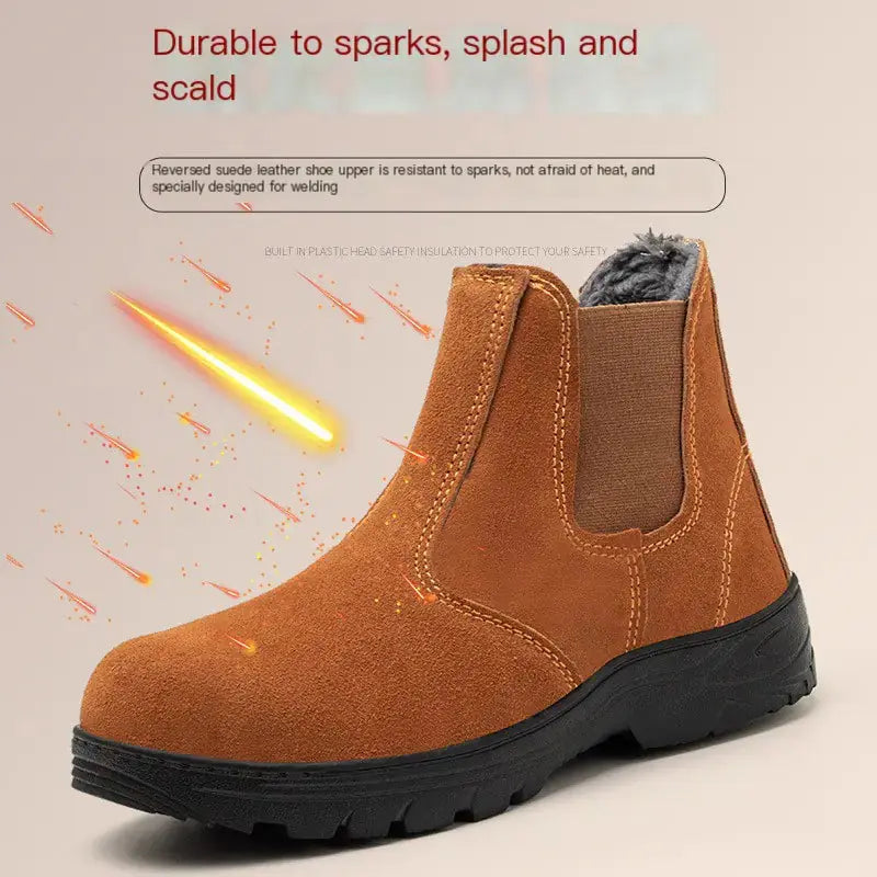 Stivali da Lavoro Invernali con Punta in Acciaio e Isolamento Termico - Antinfortunistici LUMENA SHOP